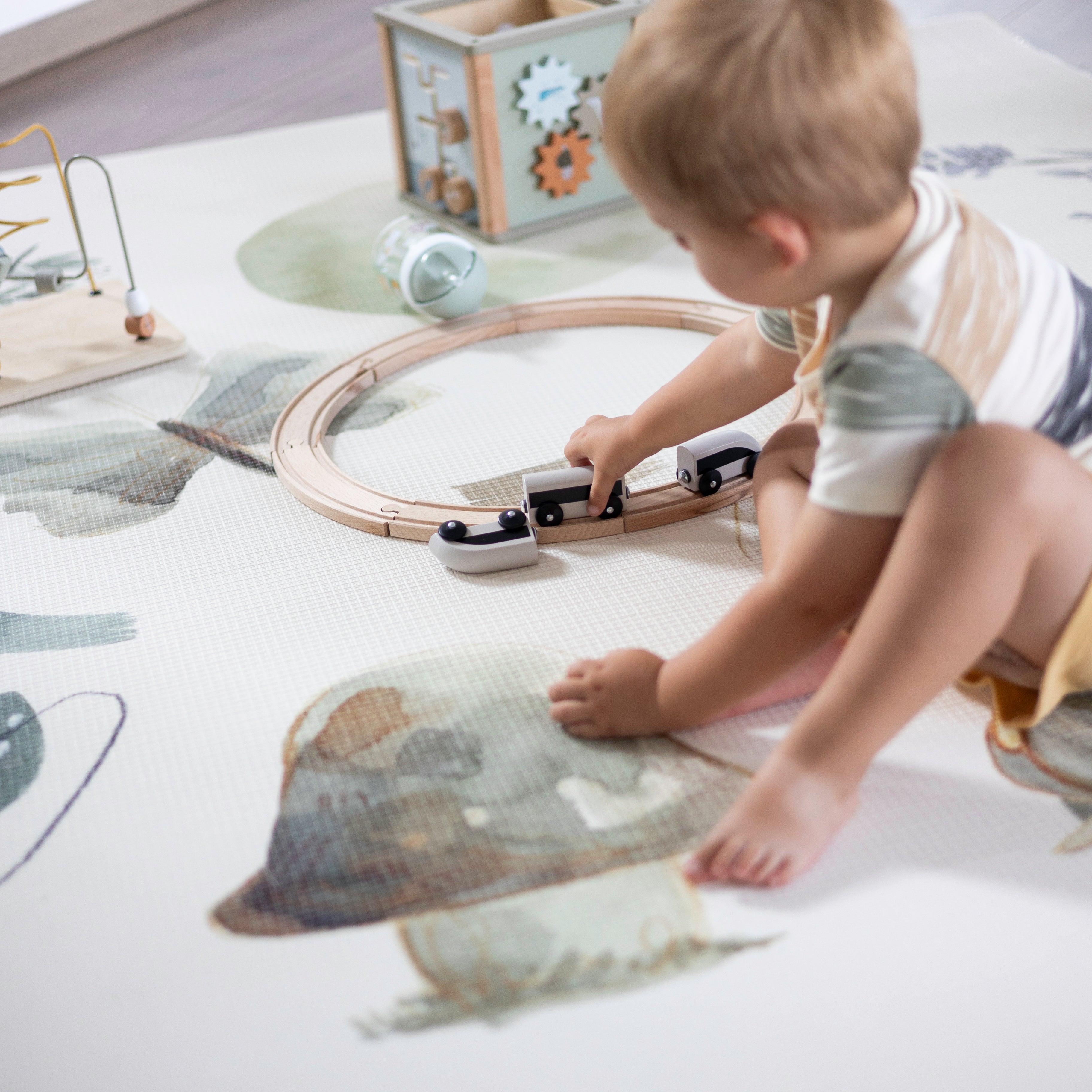 LIZY KIDS® Pletena miška iz travnika