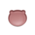 LIZY KIDS® Silikonski krožnik-Umazano roza