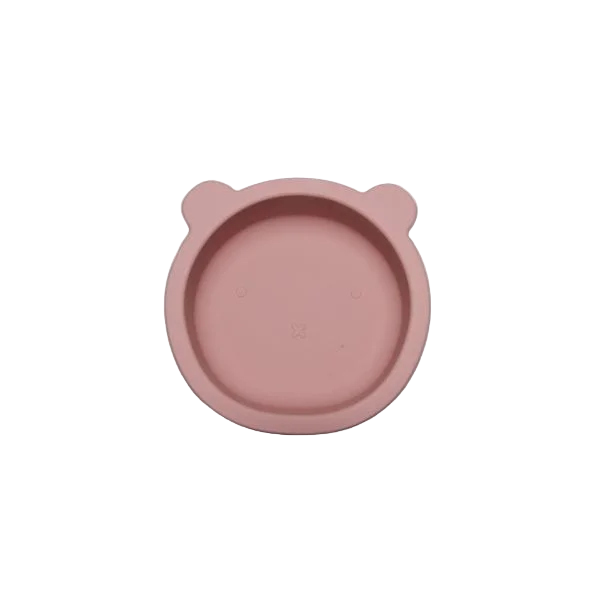 LIZY KIDS® silikonska skodelica – peščeno roza
