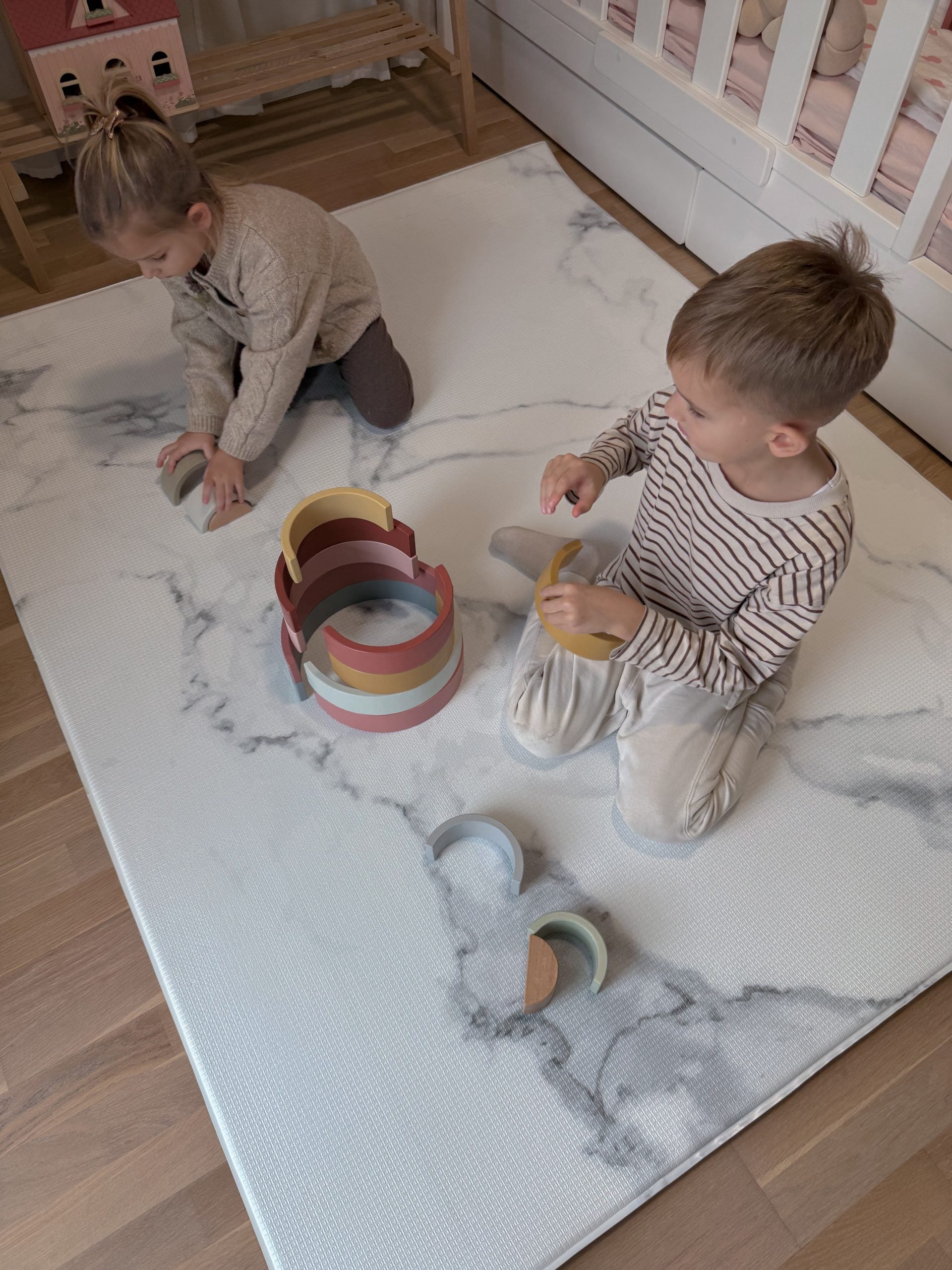 LIZY KIDS® Marmorna nebesna krogla